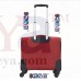 OkaeYa 16 inch 4 wheel Trolley Cabin Bag- Exclusive Pilot Bag Shape-Red